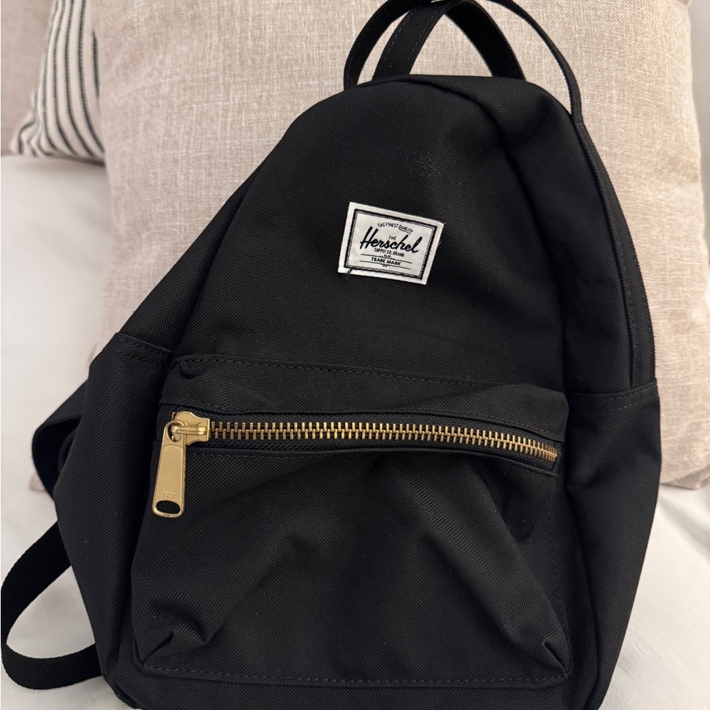 Herschel Black Mini Backpack - image 1